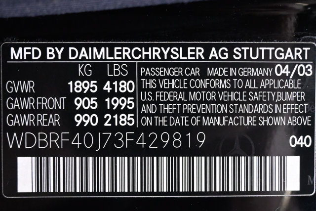 Used 2003 Mercedes-Benz C 230 Sedan image 99