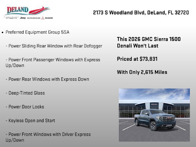 New 2026 GMC Sierra 1500 Denali AWD/4WD image 7