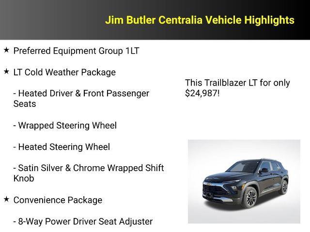 New 2025 Chevrolet TrailBlazer LT w/ Convenience Package image 8