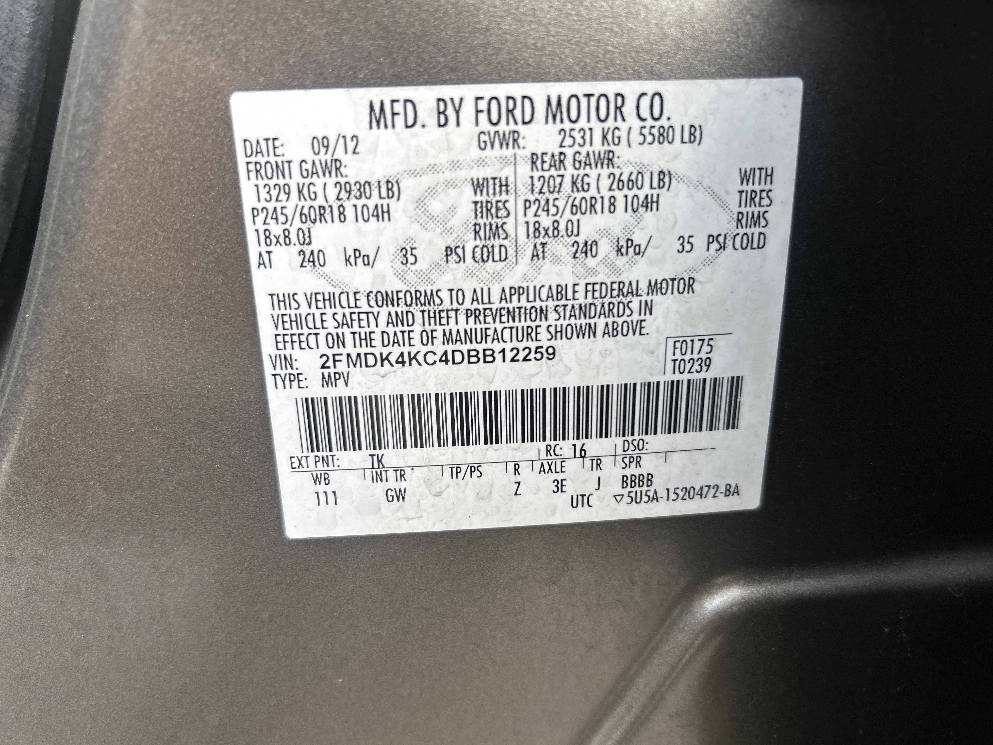 Used 2013 Ford Edge Limited image 31