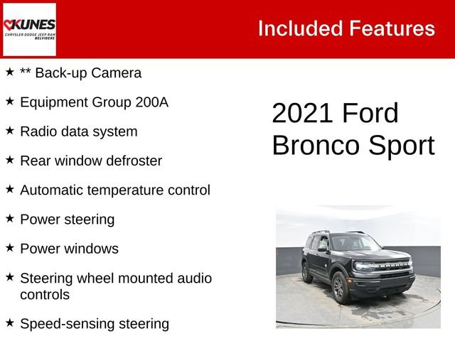 Used 2021 Ford Bronco Sport Big Bend AWD/4WD image 3