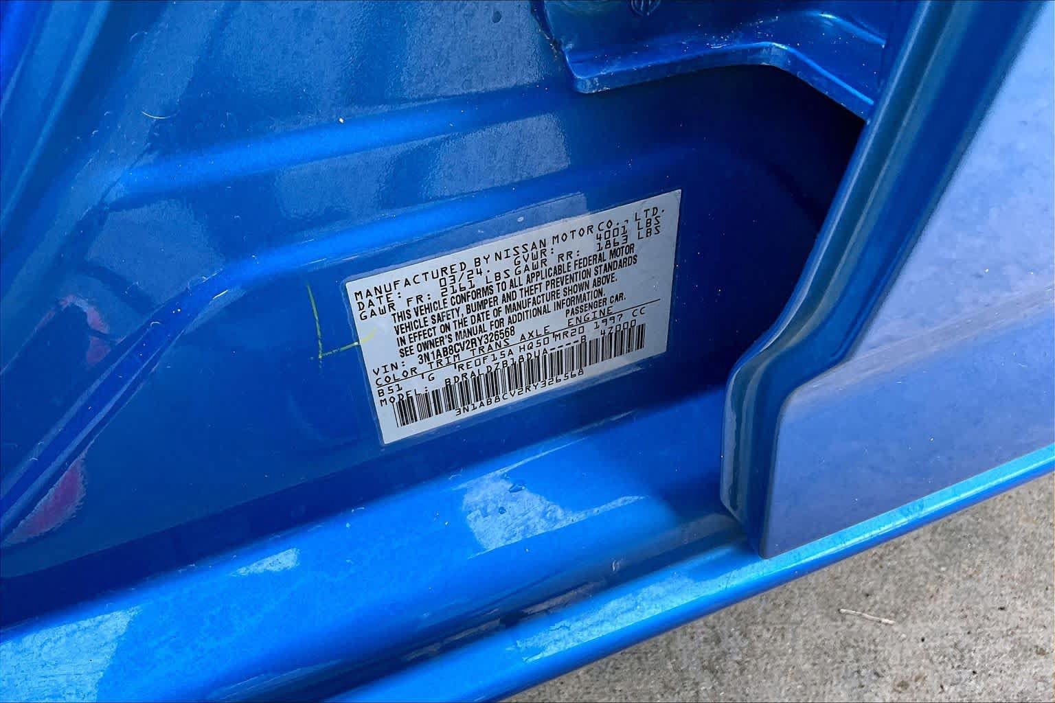 Certified 2024 Nissan Sentra SV FWD image 35