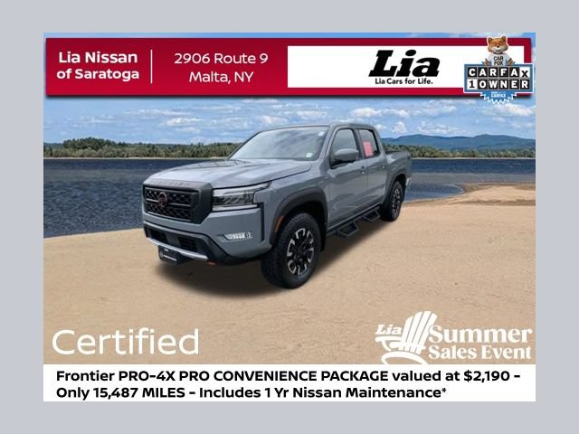 Certified 2023 Nissan Frontier PRO-4X w/ Pro Convenience Package AWD/4WD 360° Tour