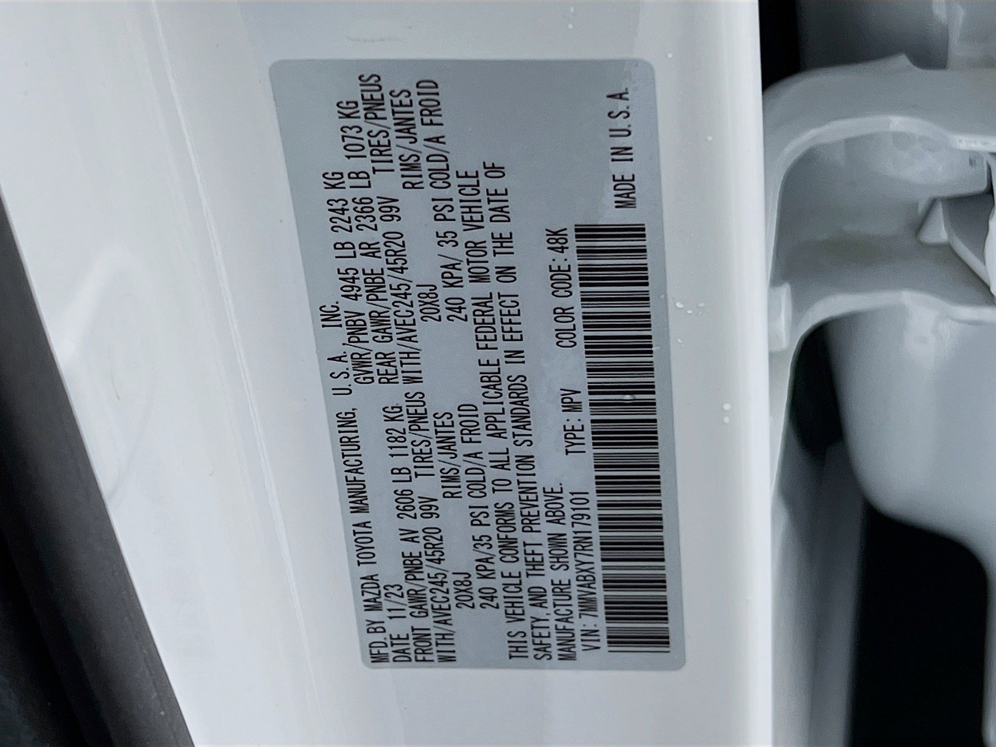 Used 2024 MAZDA CX-50 AWD 2.5 Turbo w/ Cargo Package image 36