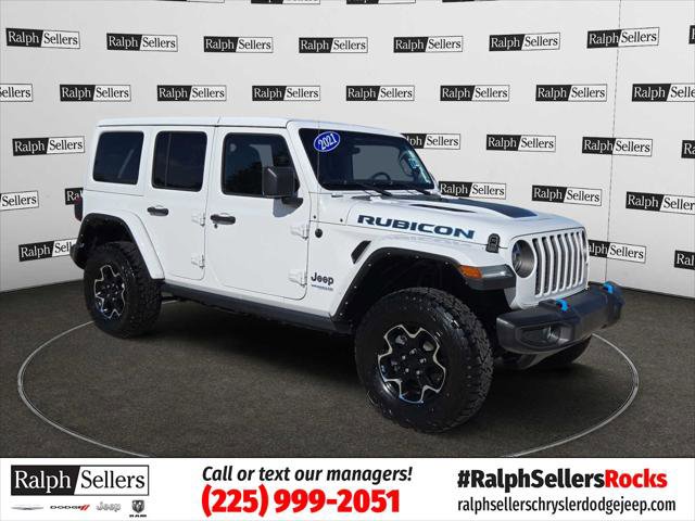 Certified 2021 Jeep Wrangler Unlimited Rubicon 4xe w/ Cold Weather Group