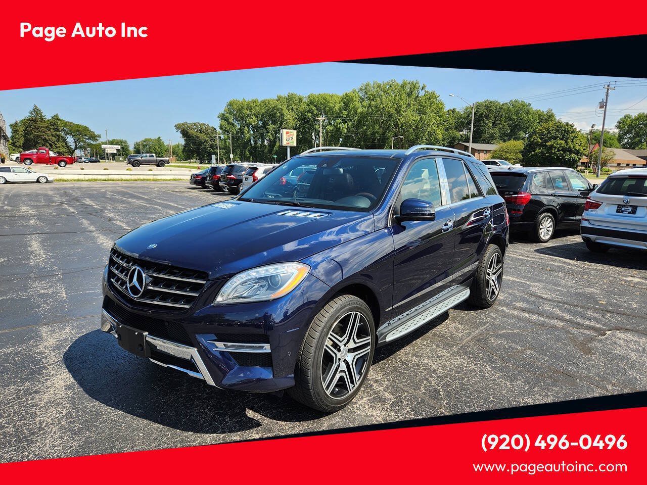 Used 2015 Mercedes-Benz ML 400 4MATIC image 1