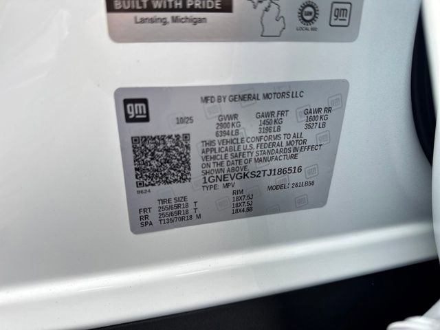 New 2026 Chevrolet Traverse LT image 14