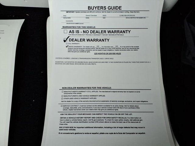 Used 2023 Jeep Grand Cherokee 4WD 4xe w/ Luxury Tech Group II image 35