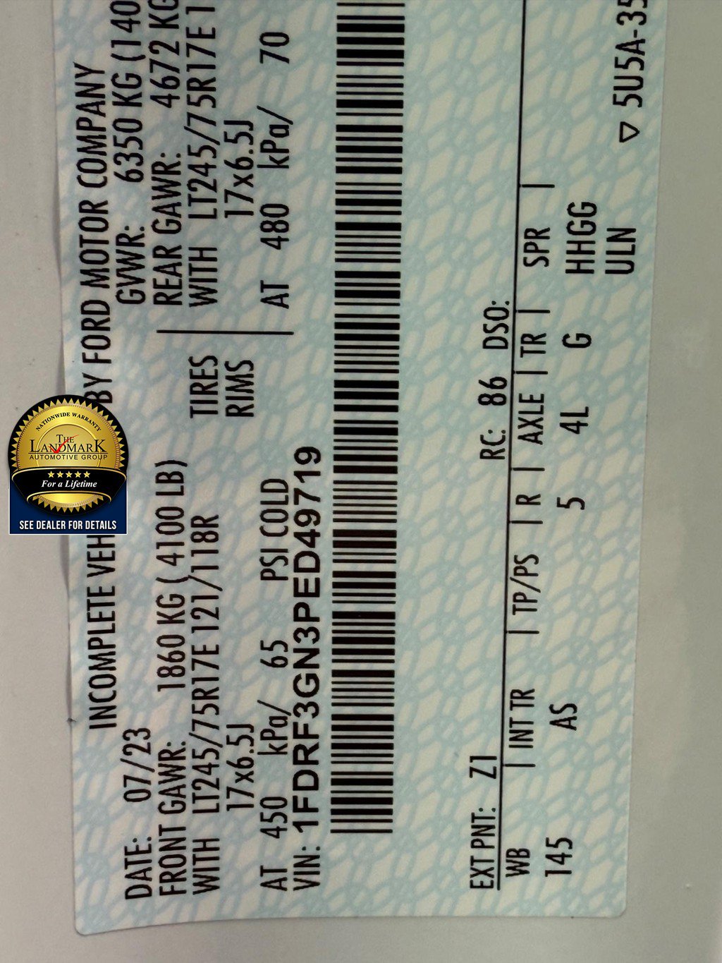 Used 2023 Ford F350 XL w/ XL Chrome Package image 19