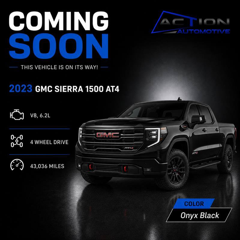Used 2023 GMC Sierra 1500 AT4 w/ AT4 Premium Package AWD/4WD image 1