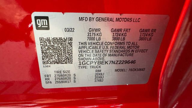 Used 2022 Chevrolet Silverado 1500 Custom w/ Rally Edition AWD/4WD image 39