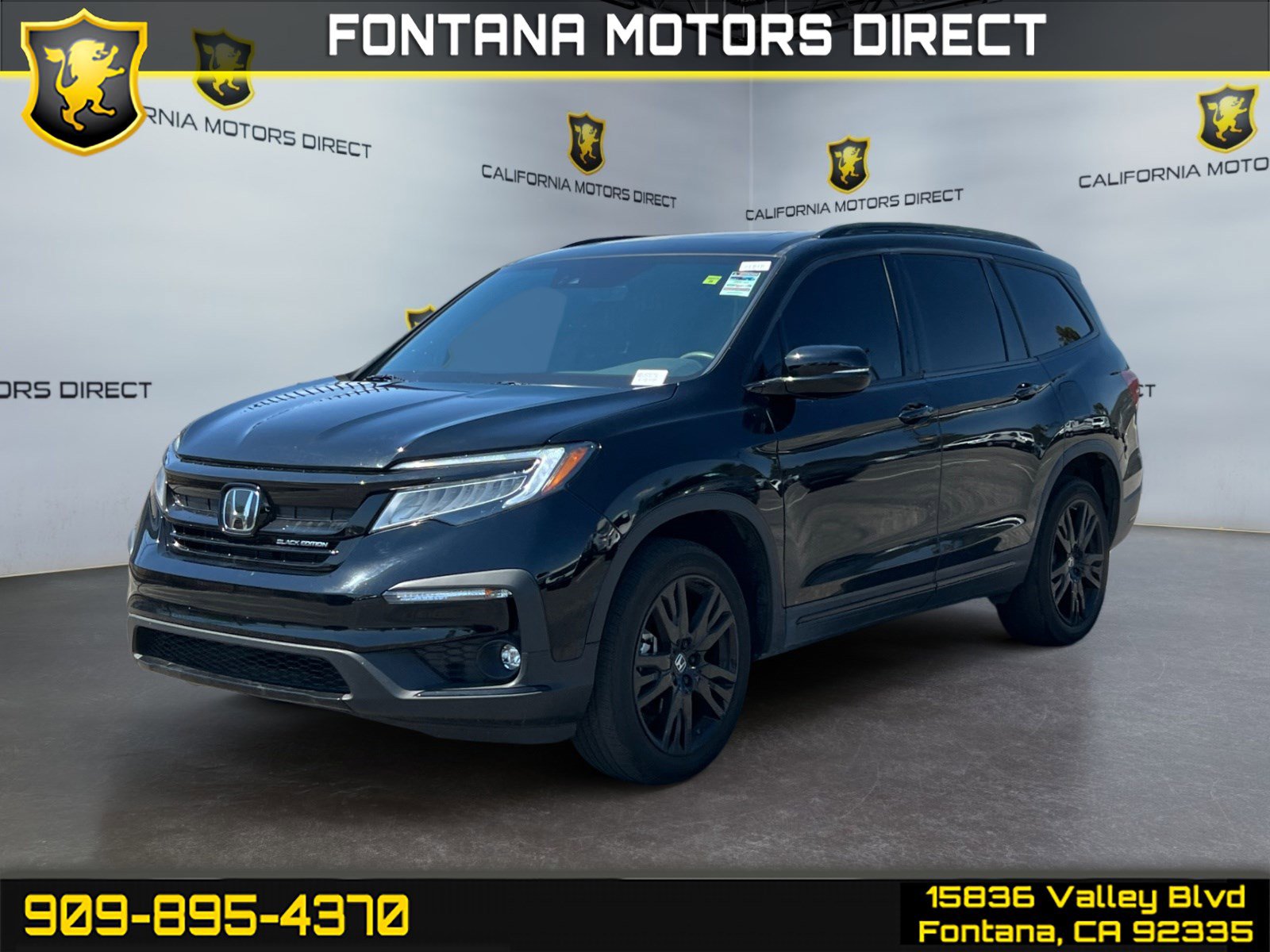 Used 2022 Honda Pilot Black Edition image 1