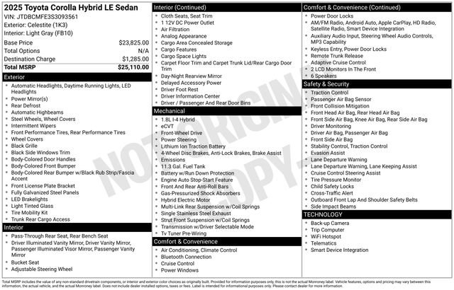 Used 2025 Toyota Corolla LE image 32
