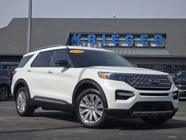 Certified 2020 Ford Explorer Limited w/ Class III Trailer Tow Package image 3