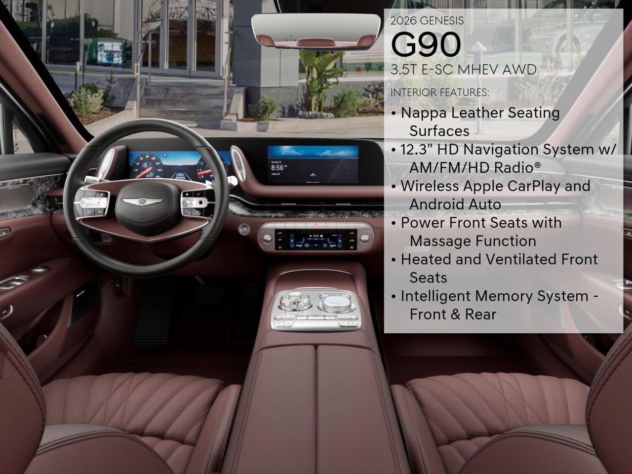 New 2026 Genesis G90 3.5T AWD/4WD image 21