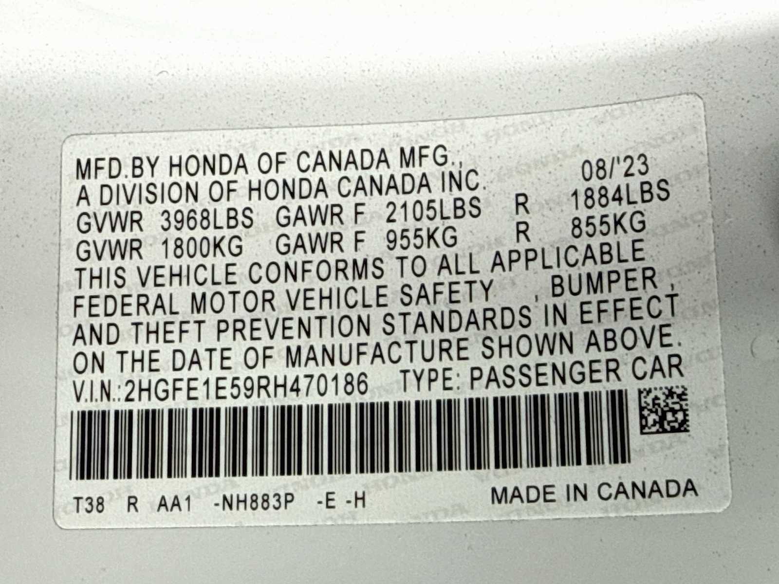 Used 2024 Honda Civic Si image 44