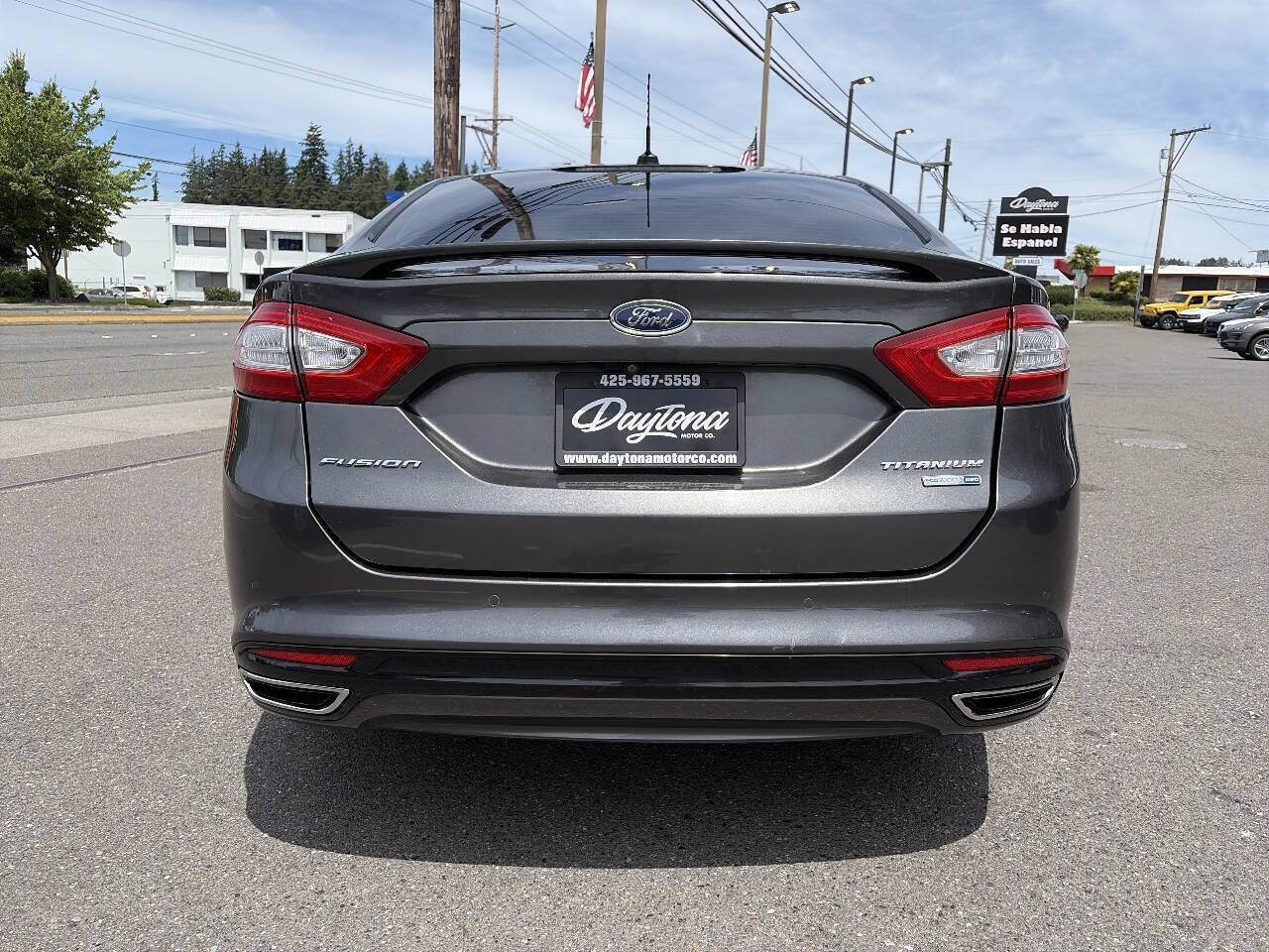 Used 2016 Ford Fusion Titanium AWD/4WD image 6