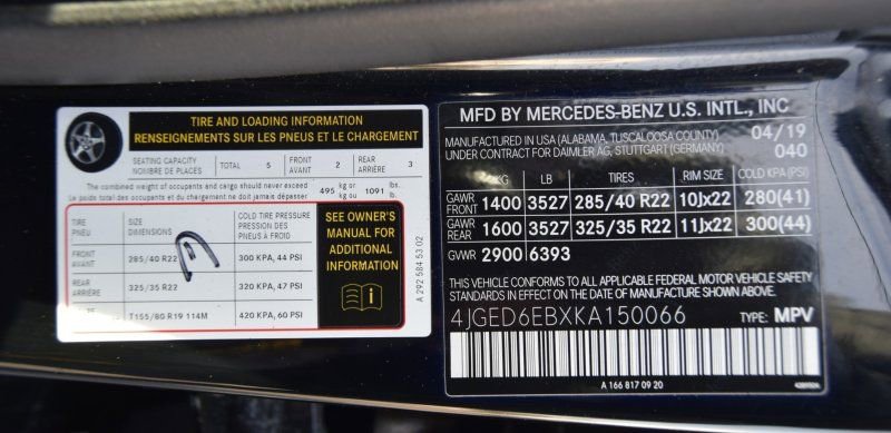 Used 2019 Mercedes-Benz GLE 43 AMG 4MATIC w/ Premium 3 Package image 39