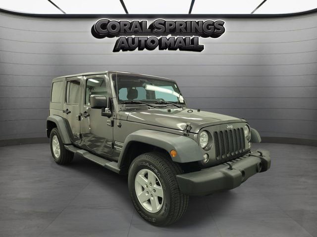 Used 2017 Jeep Wrangler Unlimited Sport w/ Quick Order Package 24S image 1