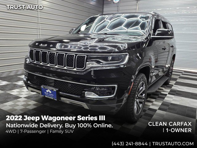 Used 2022 Jeep Wagoneer Series III w/ Flexible Seating Group AWD/4WD video 1
