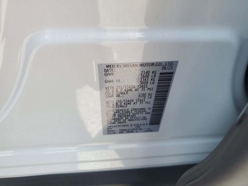New 2025 Nissan Murano SL image 40