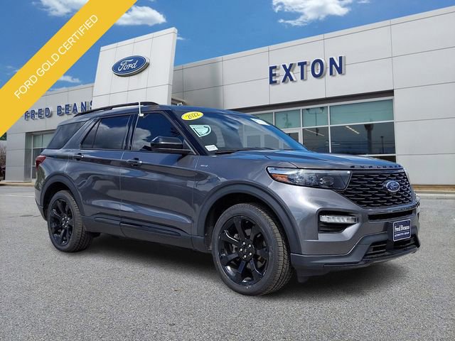 Certified 2022 Ford Explorer ST-Line w/ Class IV Trailer Tow Package