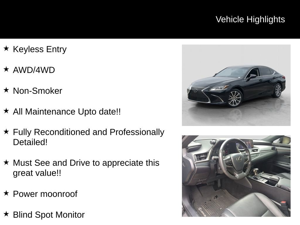 Used 2021 Lexus ES 250 w/ Premium Package image 16