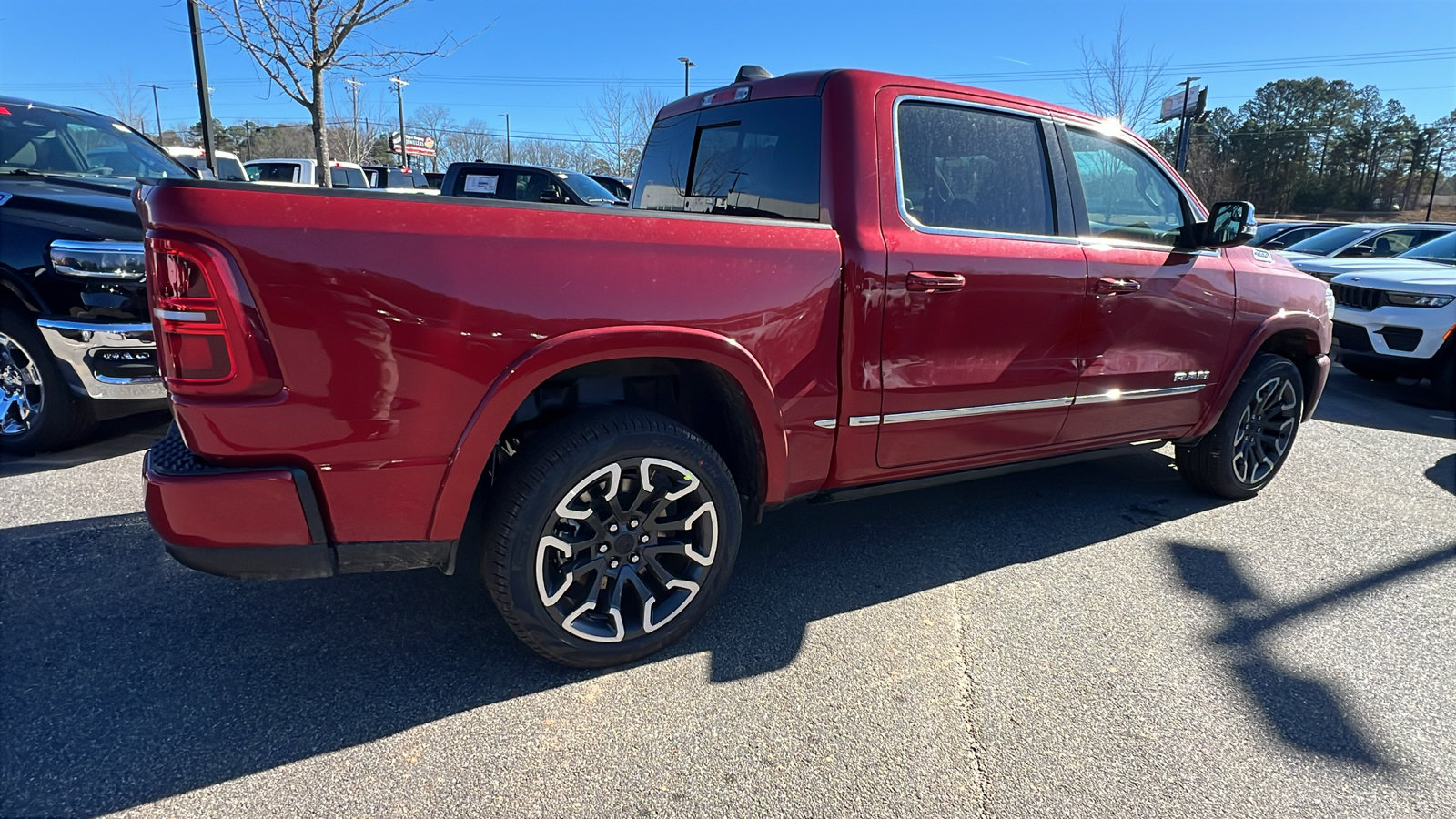 New 2026 RAM 1500 Limited w/ Body Color Bumper Group AWD/4WD image 8