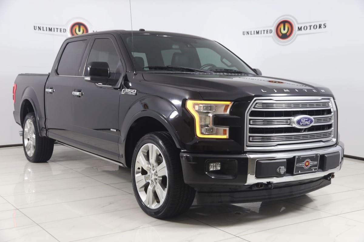Used 2017 Ford F150 Limited w/ Trailer Tow Package AWD/4WD image 21