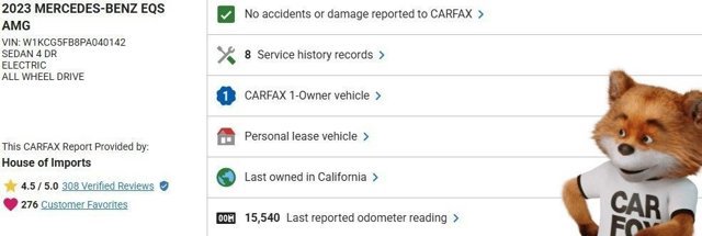Certified 2023 Mercedes-Benz EQS AMG 4MATIC image 3