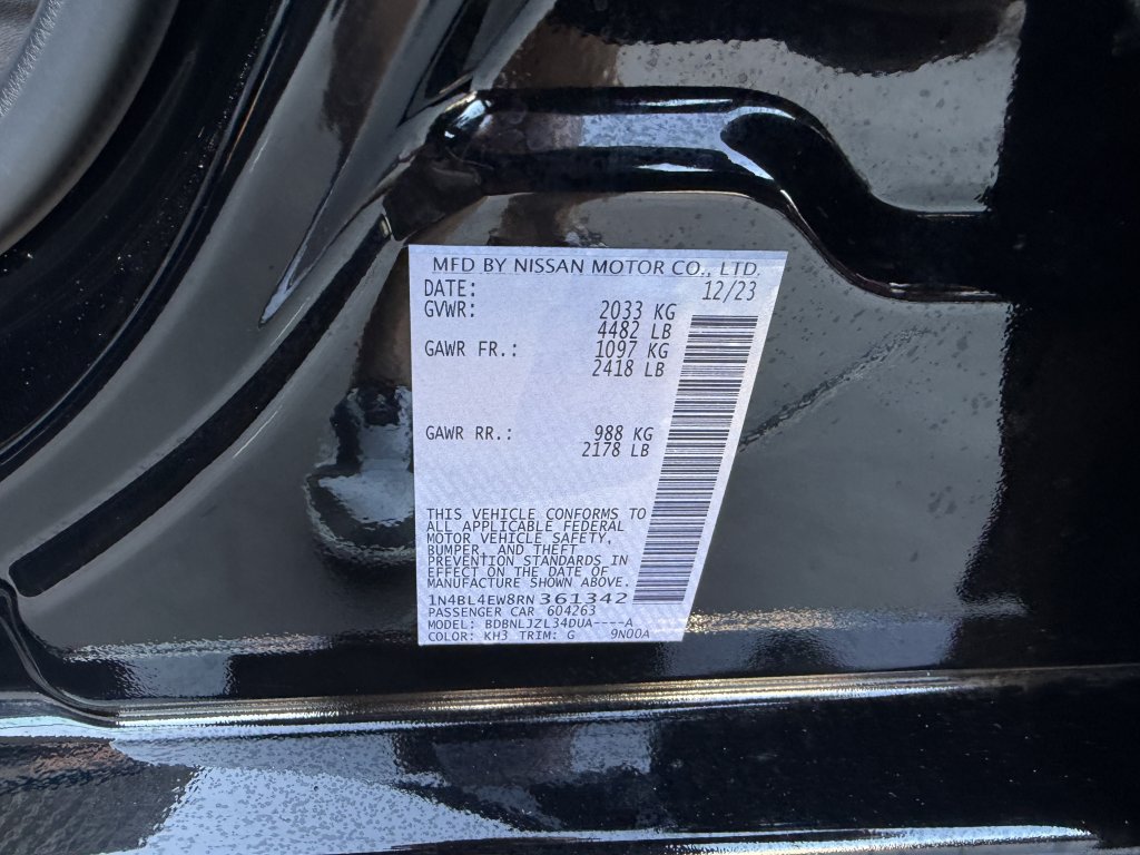 Used 2024 Nissan Altima 2.5 SL AWD/4WD image 41