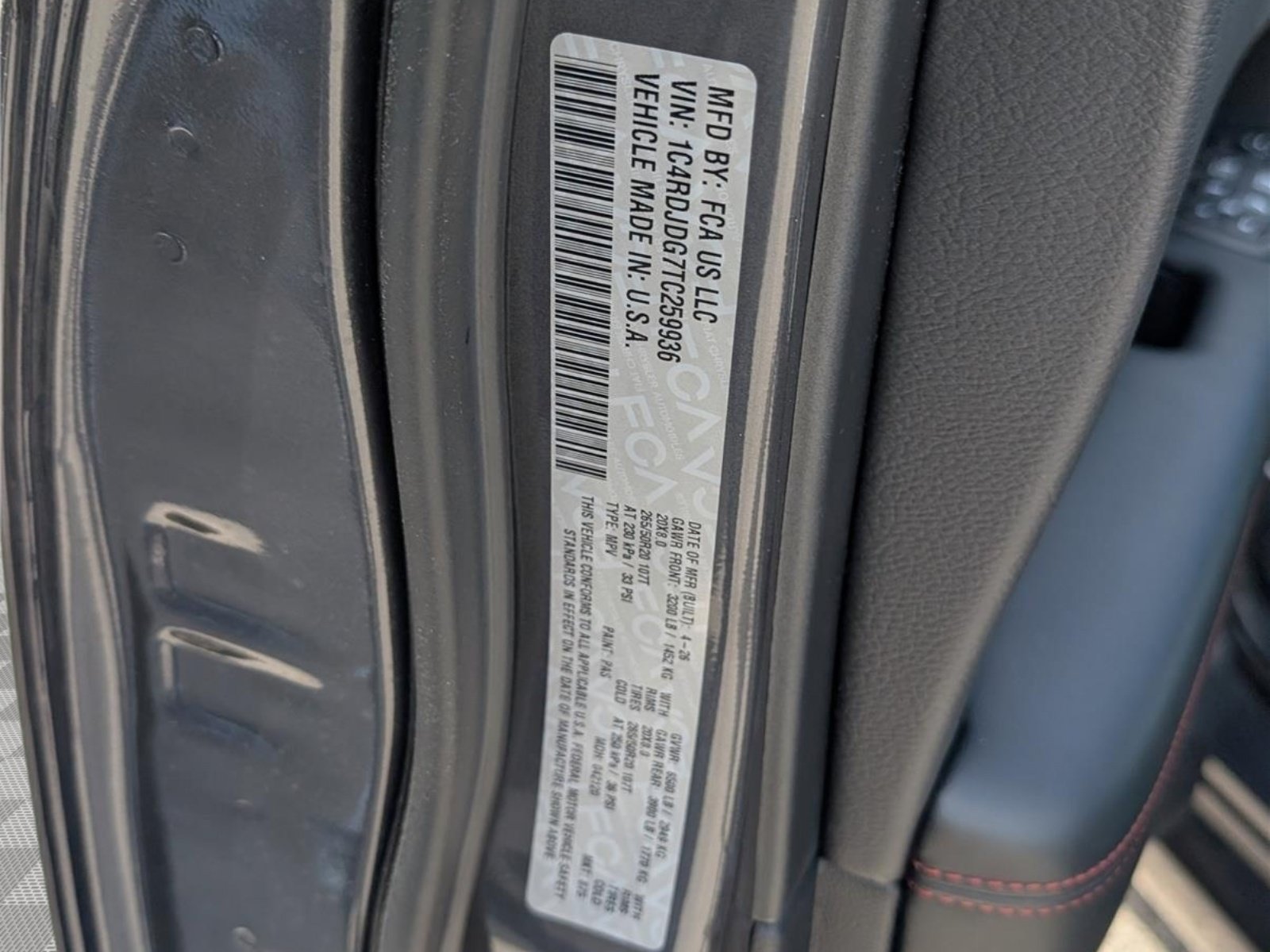 New 2026 Dodge Durango GT AWD/4WD image 13
