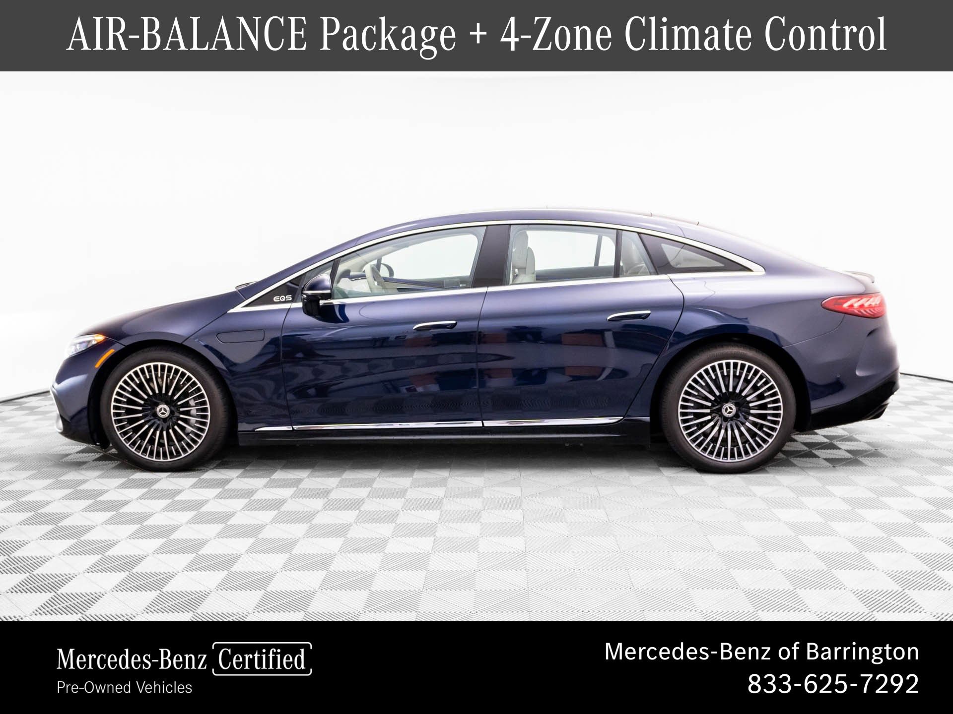 Certified 2023 Mercedes-Benz EQS 580 4MATIC Sedan video 2