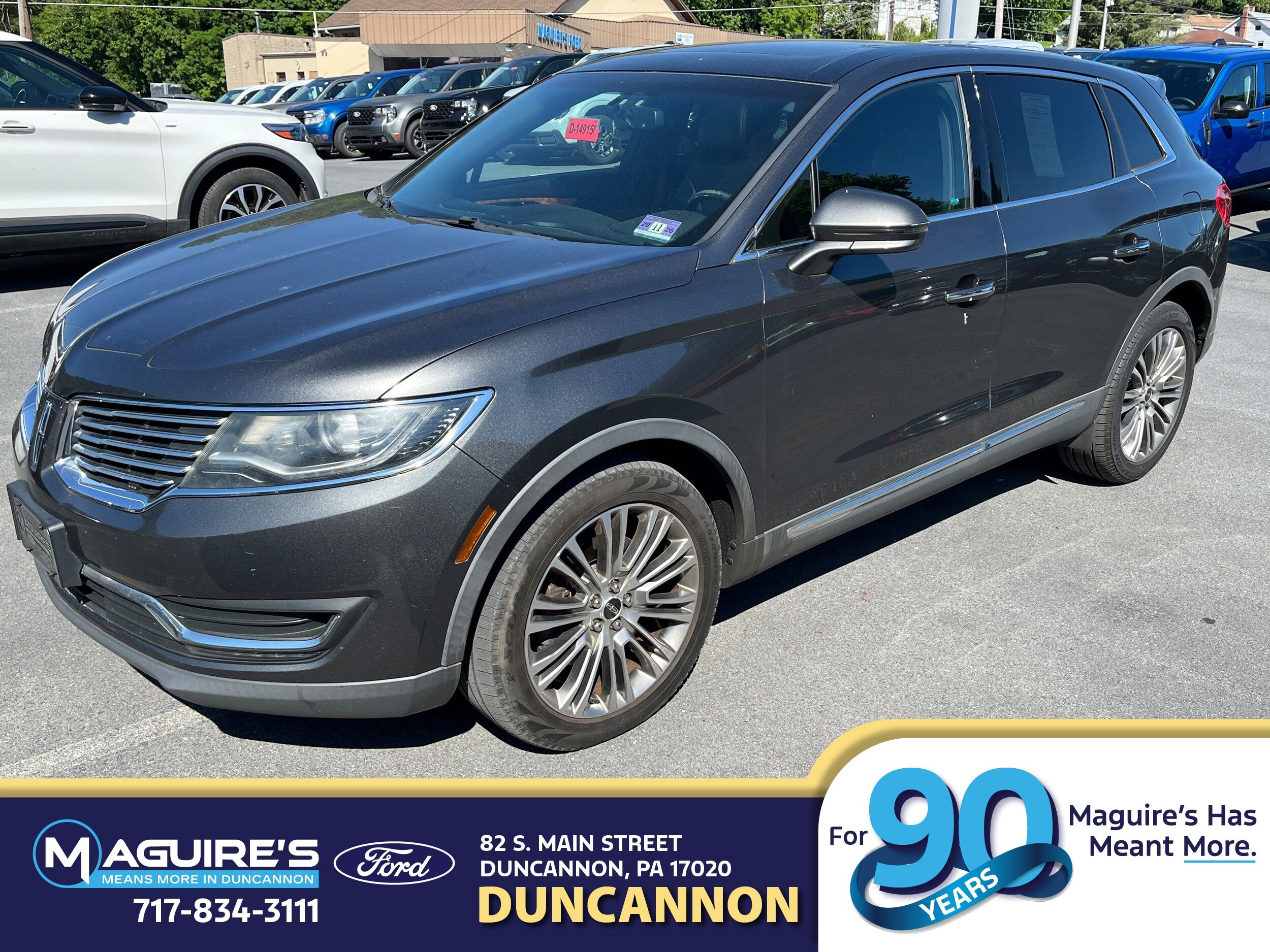 Used 2017 Lincoln MKX Reserve AWD/4WD video 1
