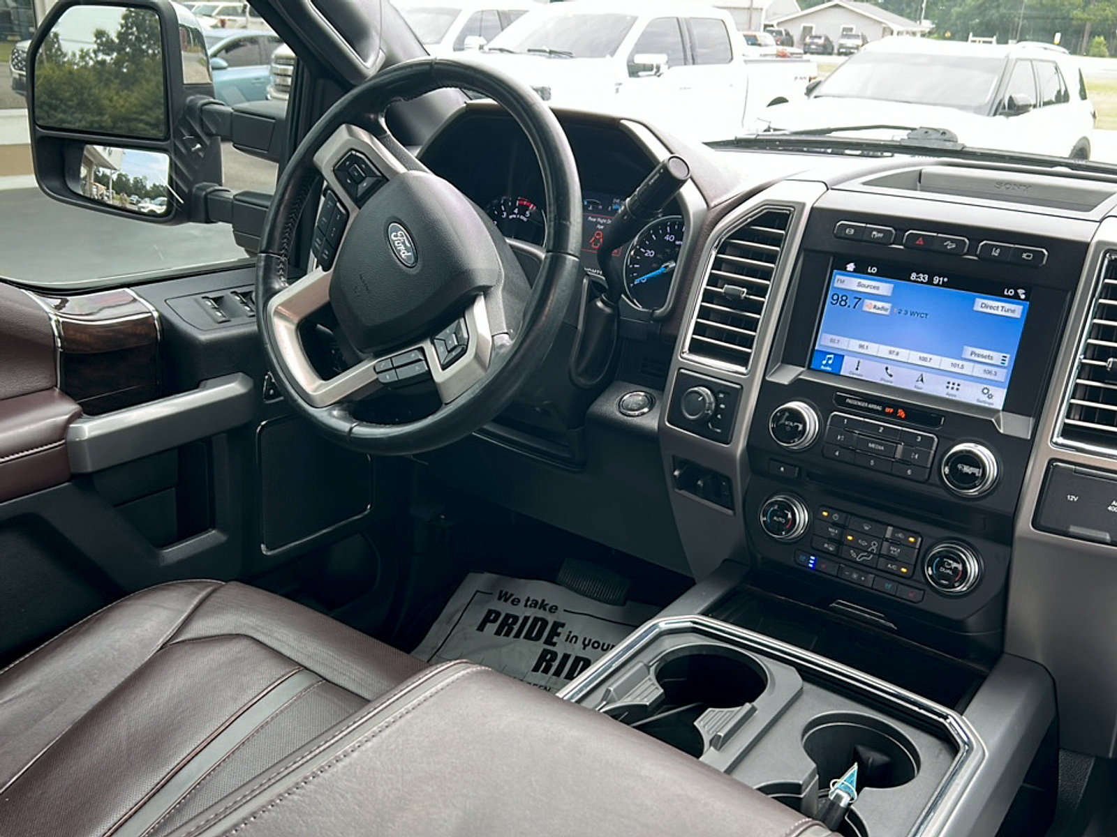 Used 2017 Ford F450 Platinum w/ Platinum Ultimate Package AWD/4WD image 8