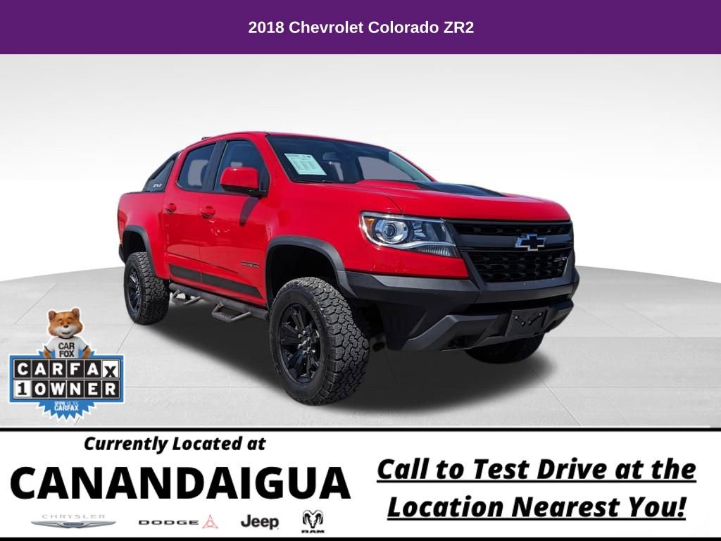 Used 2018 Chevrolet Colorado ZR2 w/ ZR2 Dusk Special Edition