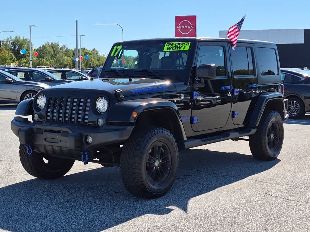 Used 2017 Jeep Wrangler Unlimited Sahara
