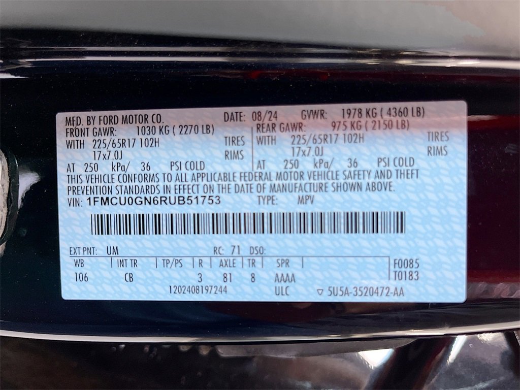 Used 2024 Ford Escape Active image 29