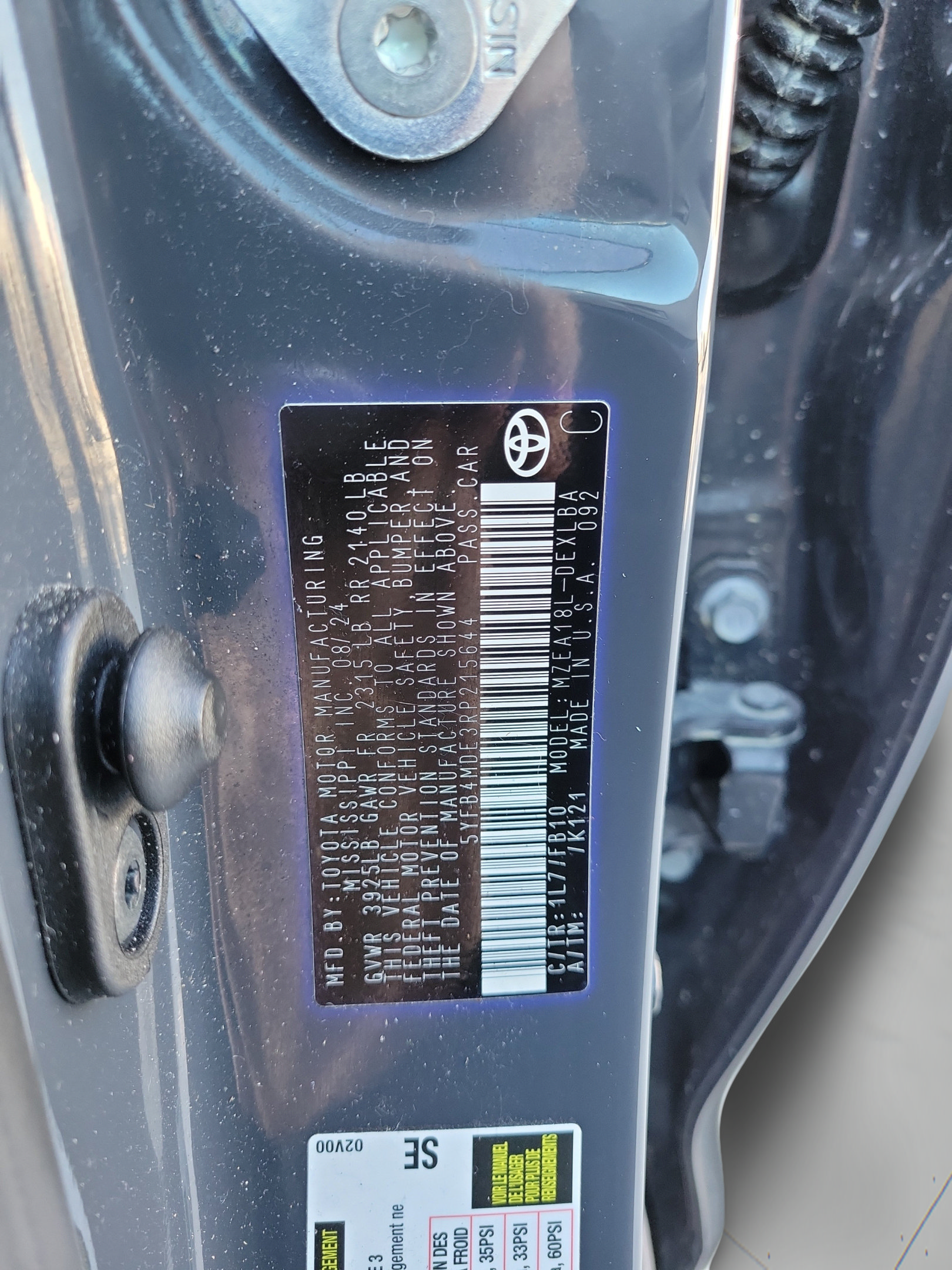 Used 2024 Toyota Corolla LE FWD image 30