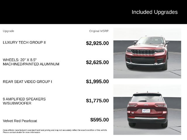 Used 2023 Jeep Grand Cherokee L Limited w/ Luxury Tech Group II AWD/4WD image 9