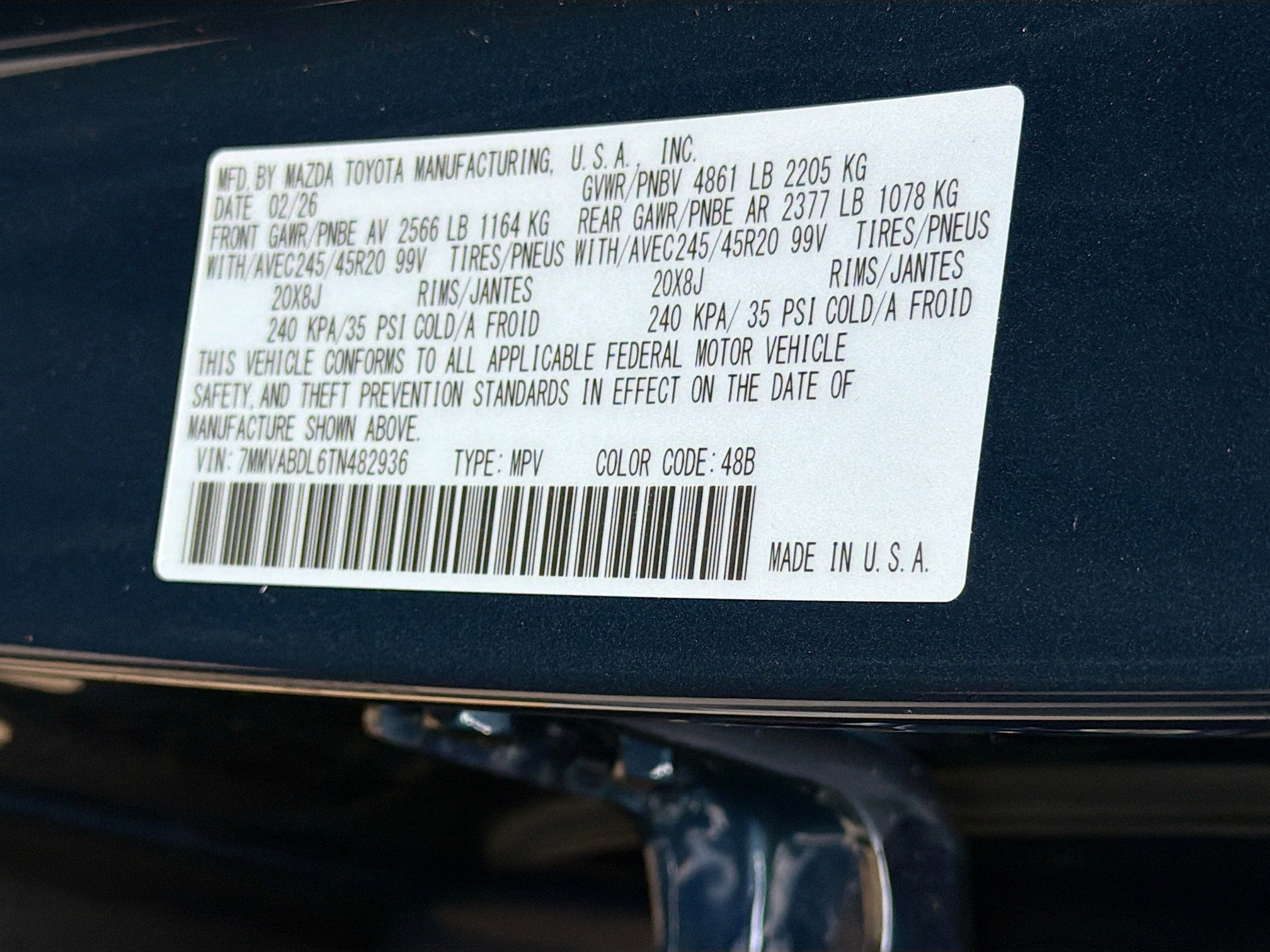 New 2026 MAZDA CX-50 AWD 2.5 S w/ Weather Package image 44