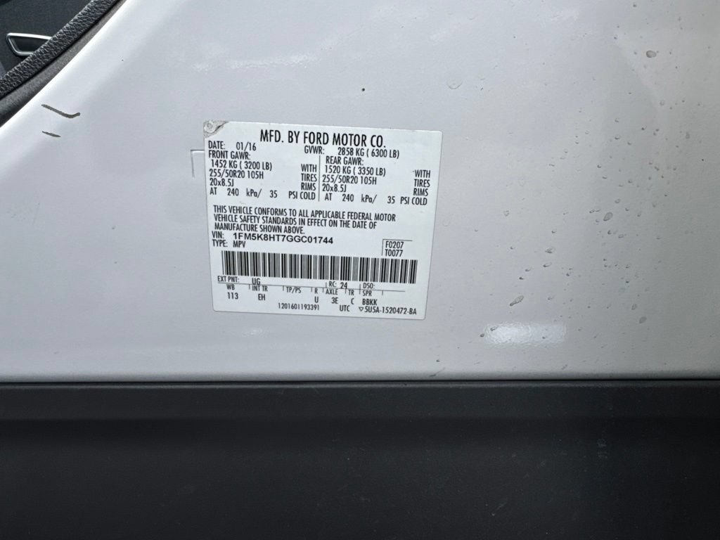 Used 2016 Ford Explorer Platinum AWD/4WD image 14
