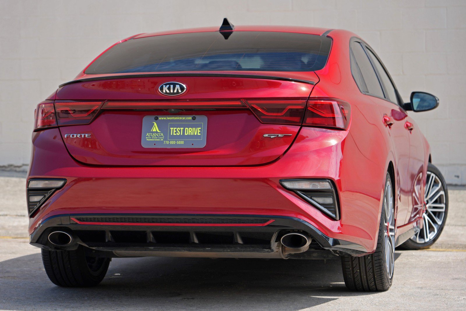 Used 2021 Kia Forte GT w/ GT2 Package FWD image 4