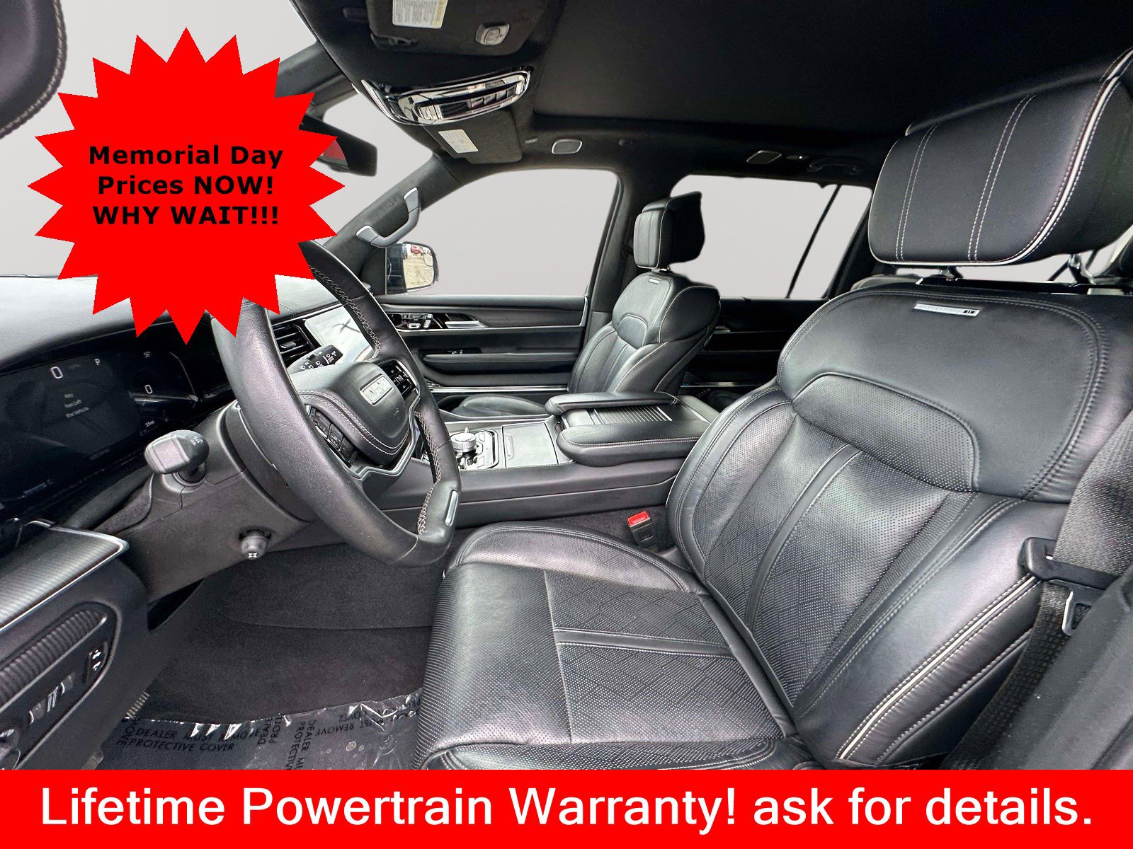 Used 2024 Jeep Grand Wagoneer L Series II w/ Quick Order Packagew 28T AWD/4WD image 18