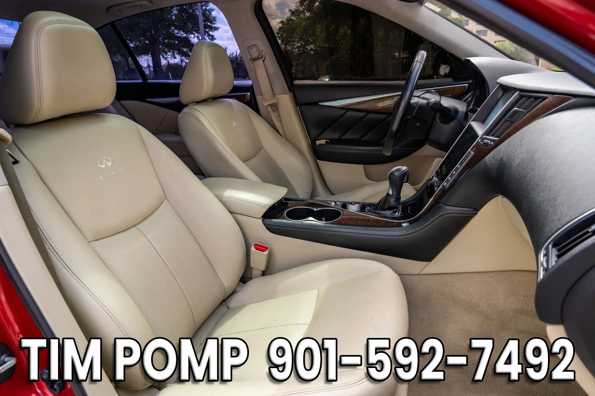 Used 2014 INFINITI Q50 Premium w/ Deluxe Touring Package RWD image 16