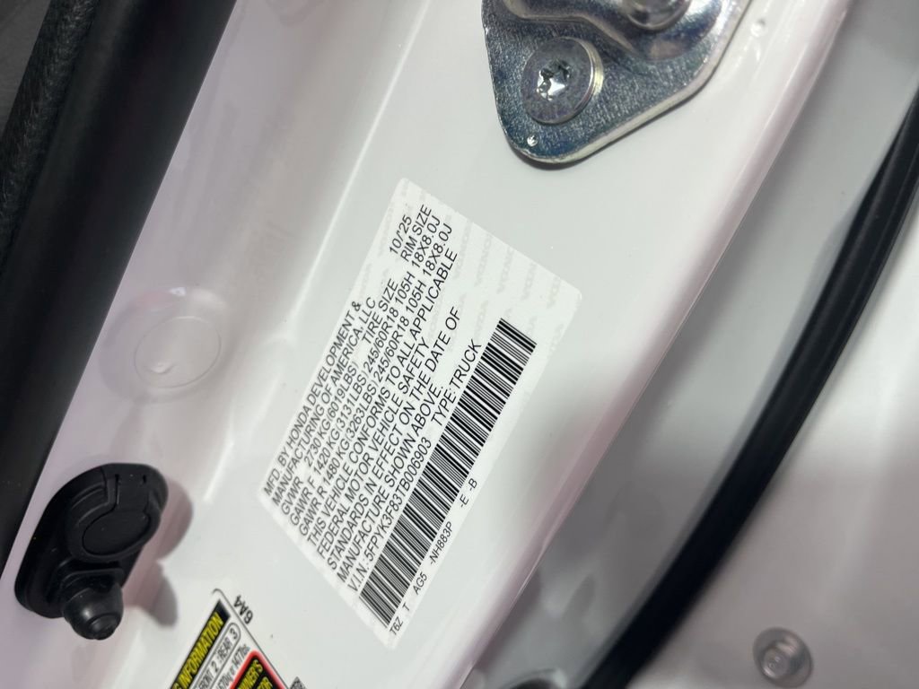 New 2026 Honda Ridgeline Black Edition image 29