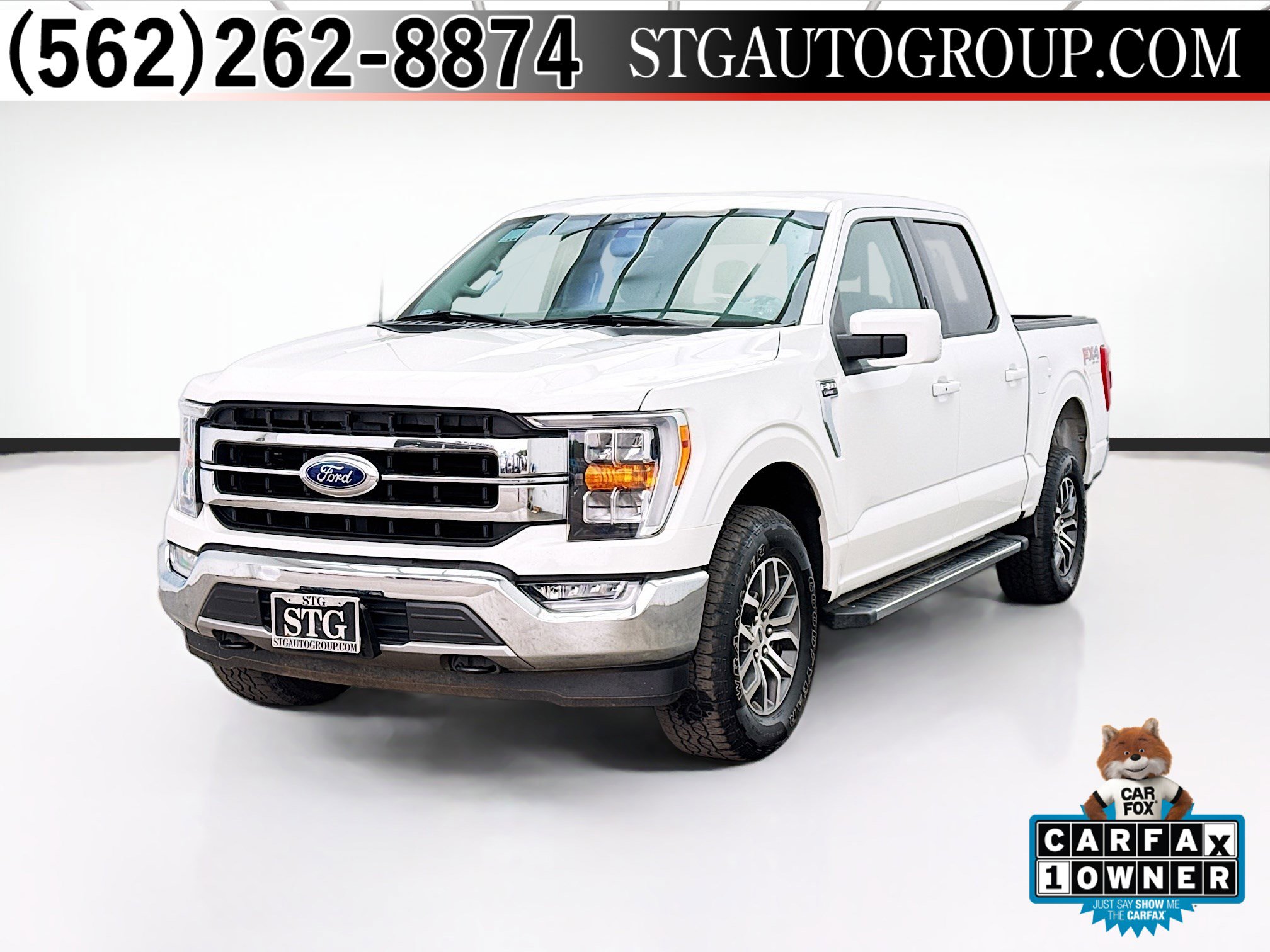 Used 2021 Ford F150 Lariat w/ Equipment Group 501A Mid image 1