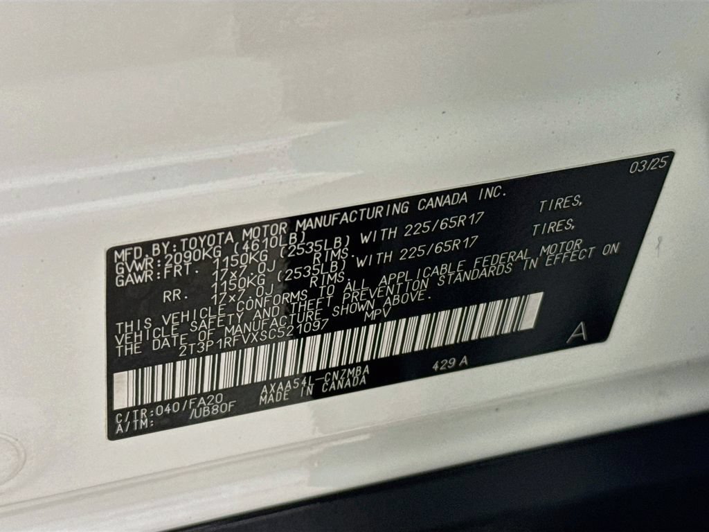 Certified 2025 Toyota RAV4 XLE w/ Convenience Package AWD/4WD image 33