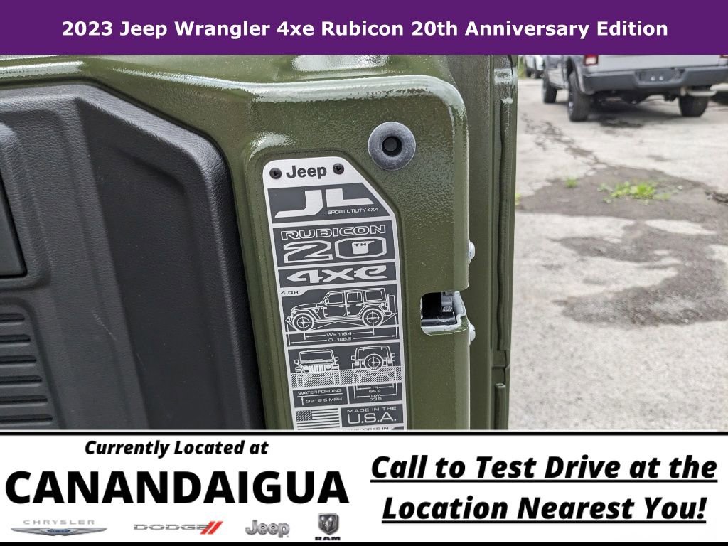 New 2023 Jeep Wrangler Unlimited Rubicon 4xe AWD/4WD image 10