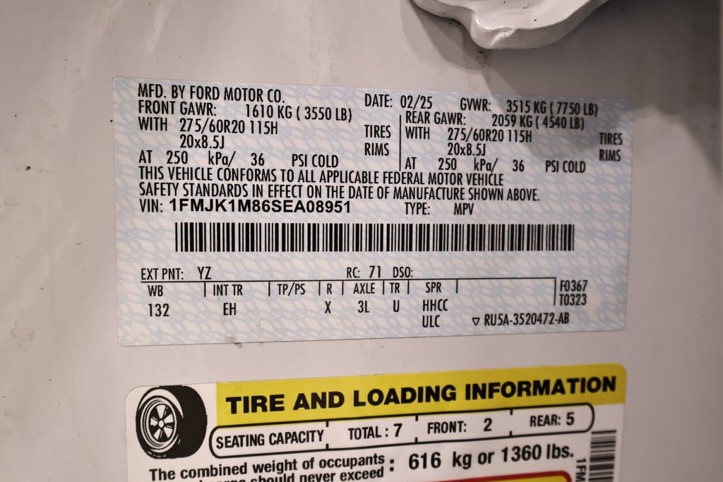 Certified 2025 Ford Expedition Max Platinum image 58